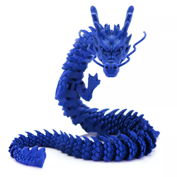 3D- printed ledad drake Special Dragon Model Justerbara leder