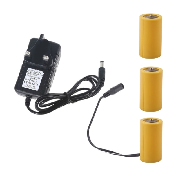 Universal 4,5V LR14 C Fake Battery EliminatorsStandard Power Supply Adapter Kit