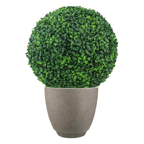 4 stk. kunstige plastikgræsbolde, kunstig grøn plante til bryllup