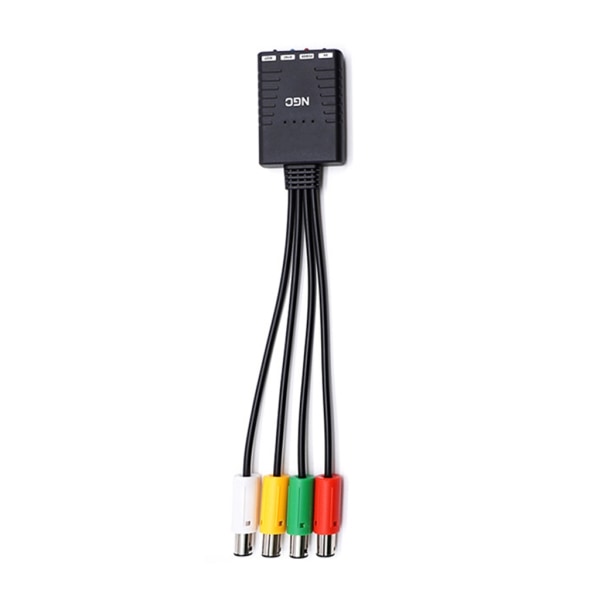 Trådlös Controller Adapter för NGC Switch Console Bluetooth-kompatibel Controller Adapter Support 4 Controller