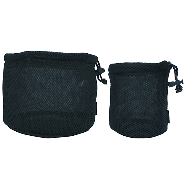 Nylon Net Drawstring Taske Udendørs Camping Bestik Organizers Opbevaringspose Large and Small