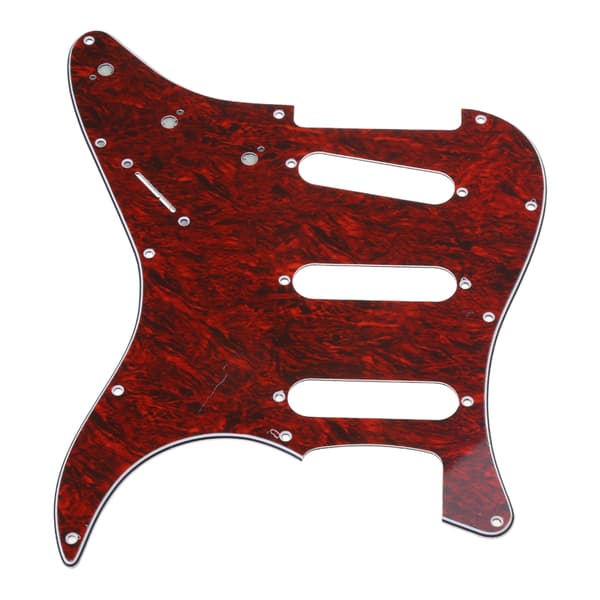 Rød Skildpadde Shell Pickguard 3 Lag Scratch Plates Til Bas PB Guitar