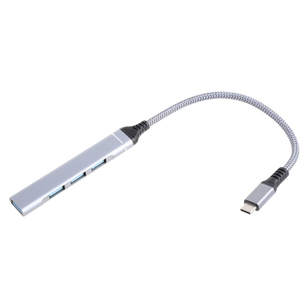 4-porttinen USB3.0-keskittimen laajennustelakka Usean USB portin laajennin nopea tiedonsiirto