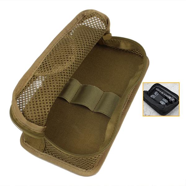 Kompakte bærere Utility Admin Pouch tasker 7,5x5x2 tommer Army Green
