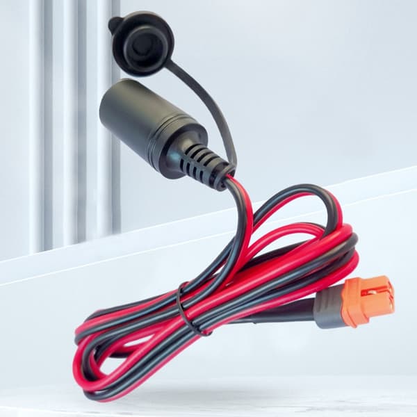 Solgenerator XT60I hun til 12V bil bilstik konverteringskabel