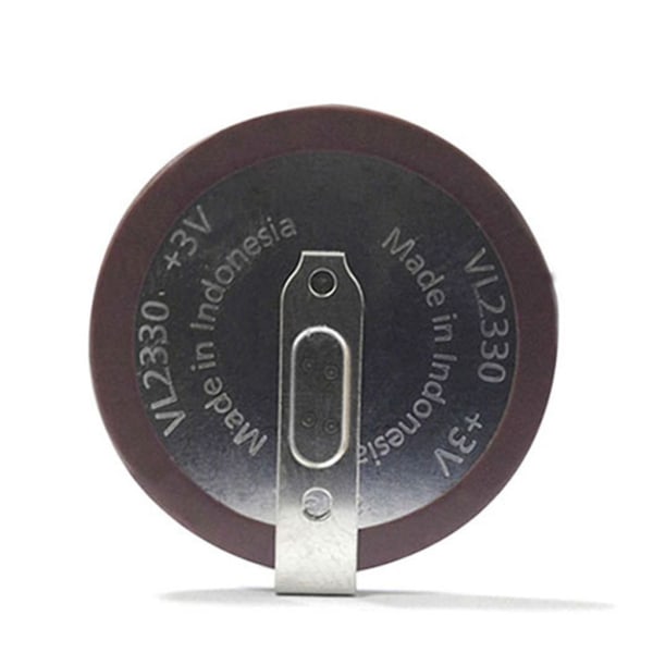för Panasonic Kalkylator Glucometer Lithium Button Coin Cell Batterier Uppladdningsbart batteri VL2330 Remote 3V