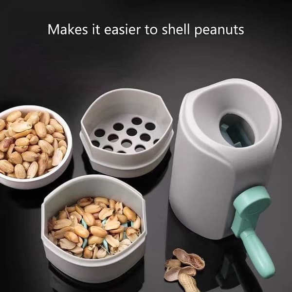 Bærbar Peanøttskallfjerner Peanøttskreller for Rask Snacksforberedelse