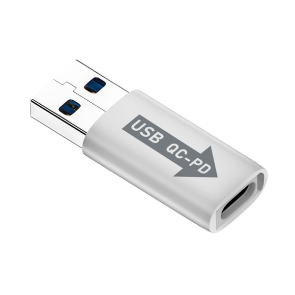 USB Typ C-omvandlare USB C-hona till USB hane-adapter Utmärkt dataöverföring Power Bred kompatibilitet