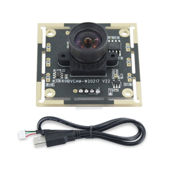 USB 1280x720 OV9732 Videokameramodul 1MP 72°/100° Justerbar linsövervakningsmodul med manuell fokus Anslut och använd