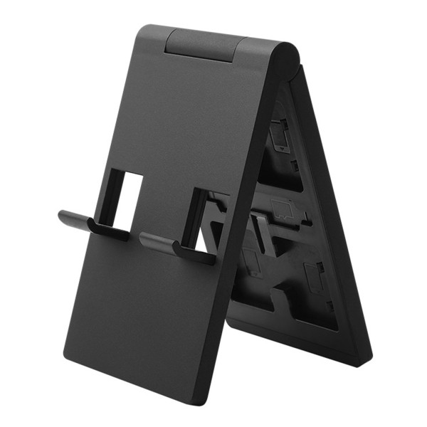 Universal Desktop Stand Holder Sammenleggbar basebrakett Støtte for Switch Host-spillkonsoll med spillkortlagring