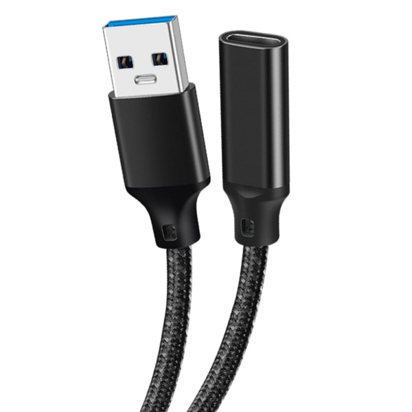 USB3.2 hane till usbC hona förlängningsadapterkabel för bärbar dator, datortelefon