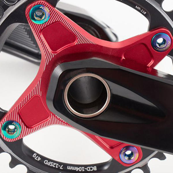6/8mm MTB Veisykling Kranksett Kjedebolter 4stk Sykkel Kjedekrans Skruer A