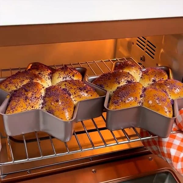 Stjernebageform Nonstick Kulstofstål Kageform til Sødt Brød