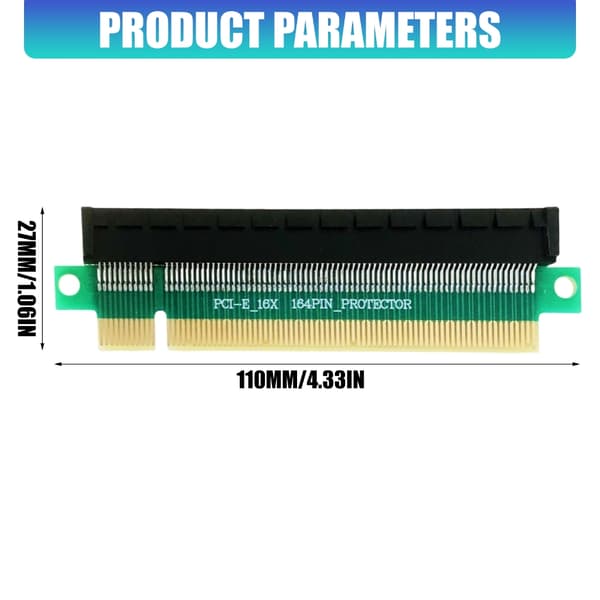 Computer Bundkort PCIE 16X Test Forøgelseskort PCIE Grafikkort til PC