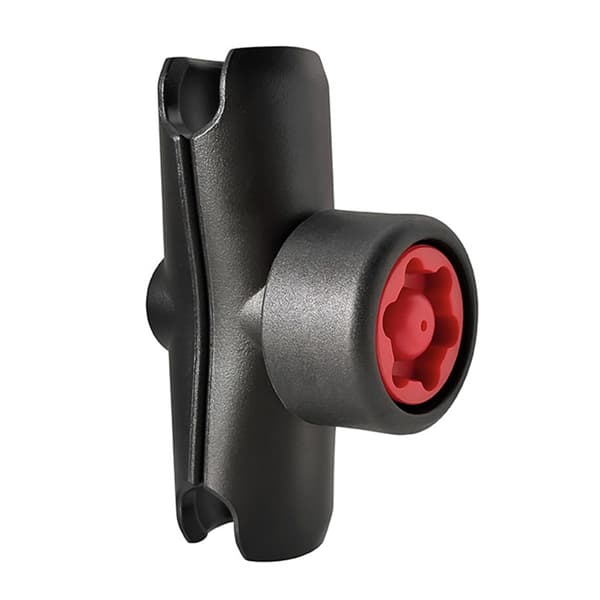 Hållbar RAM Mount 9cm Dubbel Socket Arm för 1-tums Kulbas Fast Rack