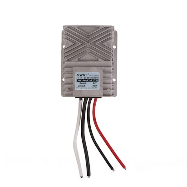DC24V til 12V Spændingsomformer Adapter Spændingsregulator 10A -70A Valgfri
