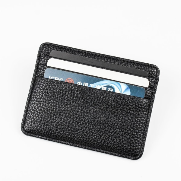 Smal och lätt case Organisera dina kort med lätthet Slimmad plånboksväska Beige