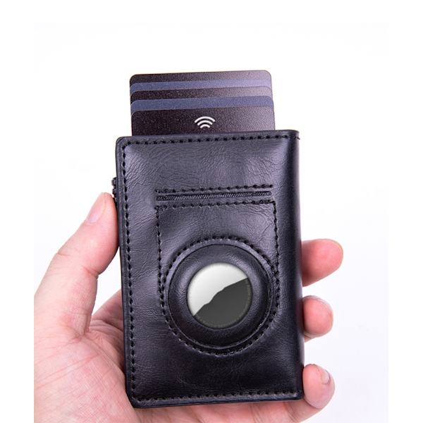 Multi-Slot Miesten kukkaro Ohut case organizer RFID-lukitus Apricot