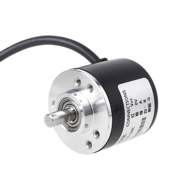 360P/R Inkrementel roterende encoder AB fase encoder 6mm aksel til W kobling Ny