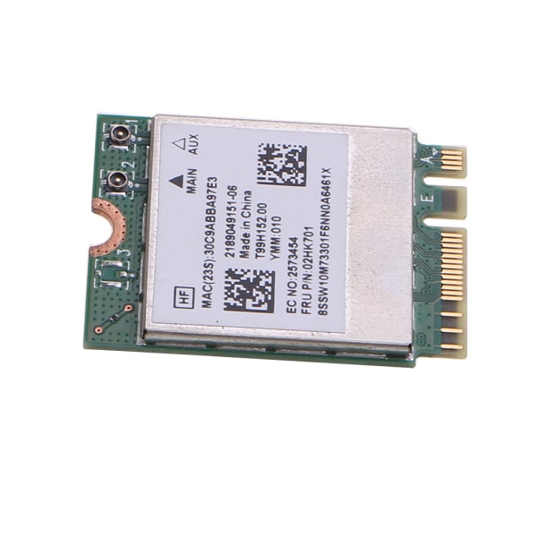 ThinkCentre RTL8822CE AC Dual Band WiFi-kort BT5.0-kompatibelt trådlöst nätverkskort för E460 E465 E470 E475 E560 E570