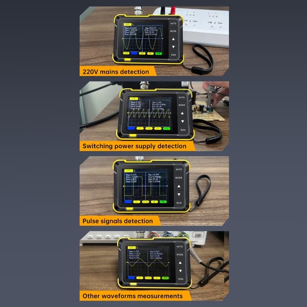 Waveform Generator Elektrisk Testare för Elektronik 200Khz Bandbredd
