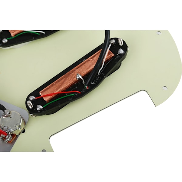 Forhåndskablet Pickguard Pickups, Gitar Dual Rail Pickups, 3 Ply Pick Guards