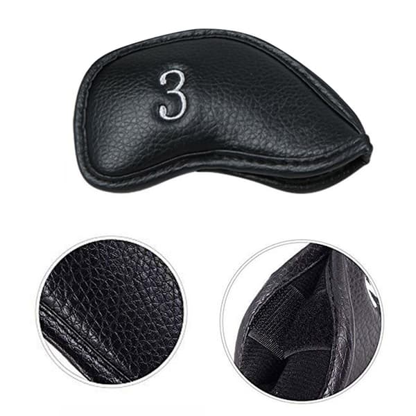 PU Lær Golf Jern Head Covers for Ping for Taylormade for Co