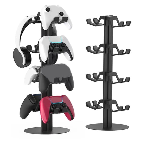 Metal Gaming Tilbehør Organizer Rack til P5 P4 Konsoller Controller Brug
