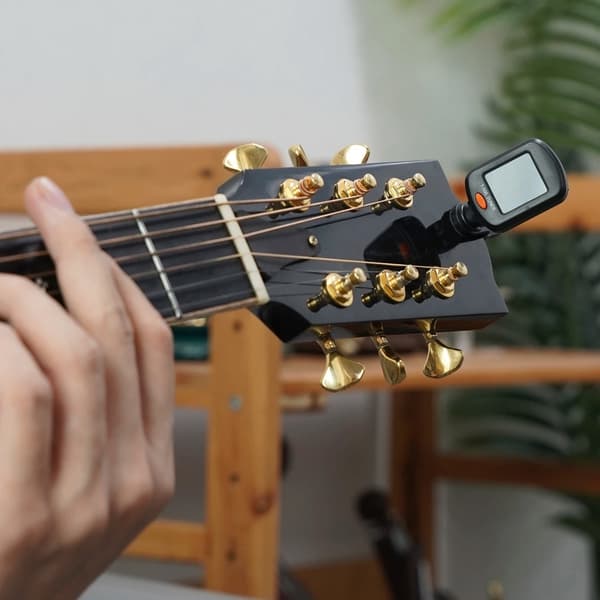 Högkänslig Sensor Gitarrstämmare Portabel Gitarrstämmare Gitarrstämmare Clip