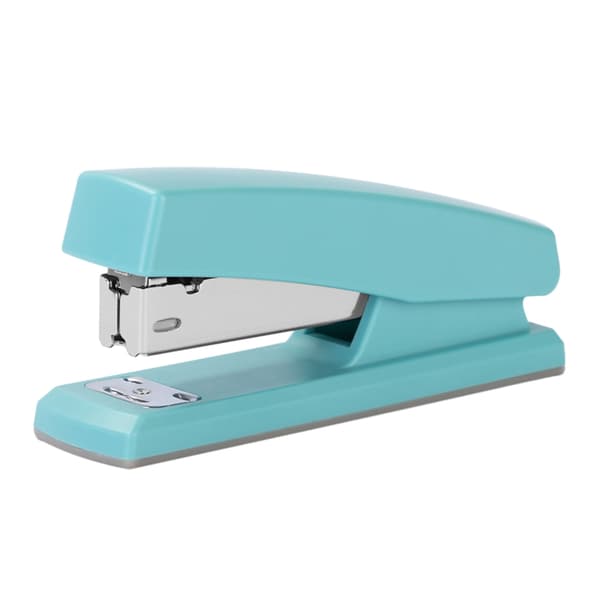 Multifunksjonell stiftemaskin for skolekontor, kontorstiftemaskin 20 ark kapasitet Blue