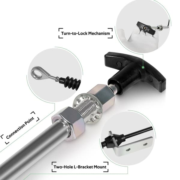 Rotation Lock Enabled AM134404 Tudkontrolkabel til præcis position