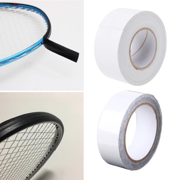 Tennis Racket Overgrips Anti-skid Sweat Tape Absorbed Wraps Badminton Racquet White