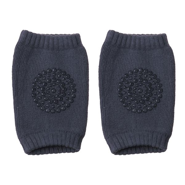 Babys knäskydd Barn krypande armbågsskydd Knäskydd Säkerhet Spädbarn Benvärmare Black