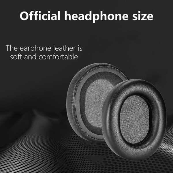 1 par gaming hodetelefon øreputer for MDR-7506 MDRV6 MDRV7 øreputer
