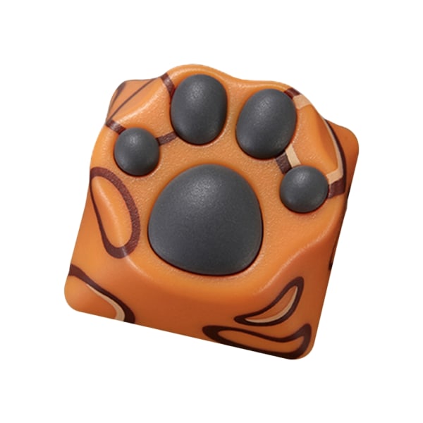 3D Cat Paw Keycaps MX Struktur Keycaps ABS+Silicone OEM Profilnøgler Caps Customizable Personalized Cat Paw KeyCaps