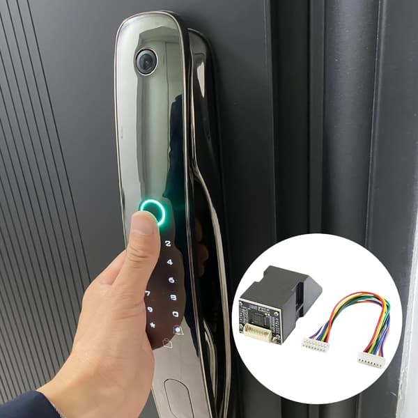 Högprecisions fingeravtrycksidentifieringsmodul Lågströms fingeravtrycksläsare