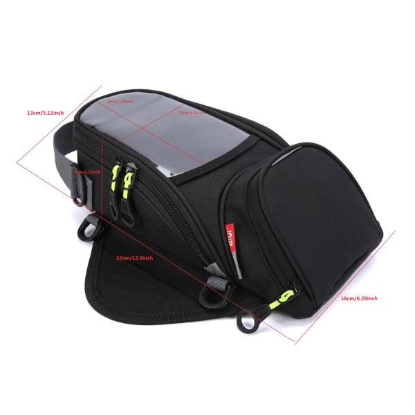 Motorcykel för Tankväska för Touch Screen Magnet Motorcykelväskor Magnetisk Bagage null - No Label