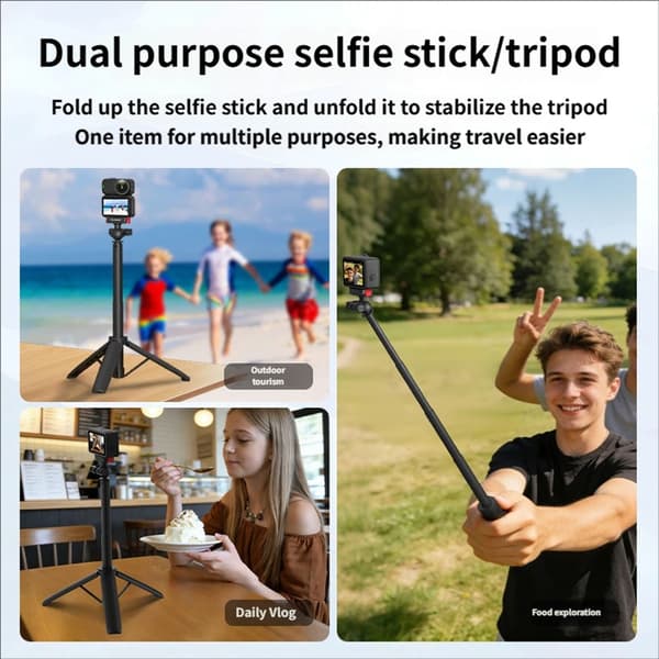 Mini Rejsestativ til Adventure Kamera Hurtig Montering Magnetisk Hurtig Afmontering