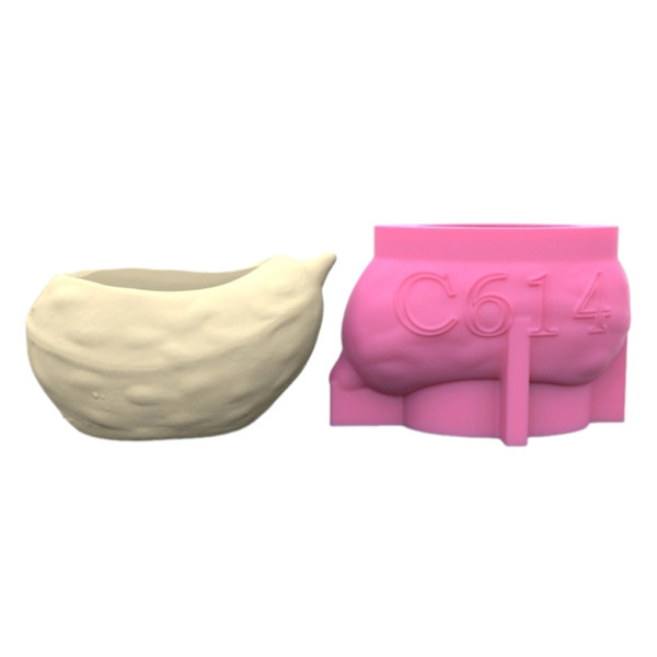 Kreativ penneholder Silikoneforme Bordpynt Form Gips Fremstilling af sukkulent planteform DIY Craft Home Decorations