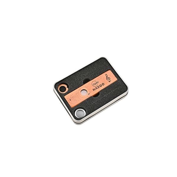 Gitarrpartner Trä Harmonica Med Metallåda Kazoo För Vuxna Barn Kazoo