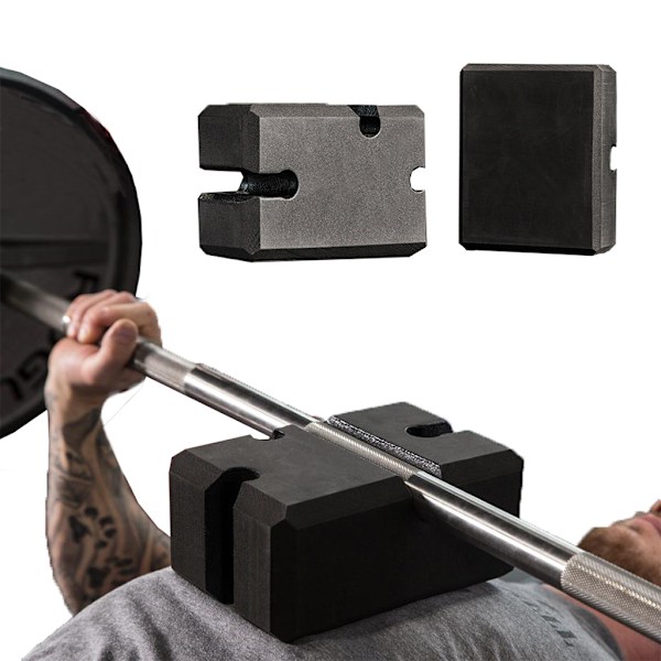 EVA for Benkpress Blokk Hjem Standard Bar Skum Pad Rask Triceps Sikker Grip Shaped Brick