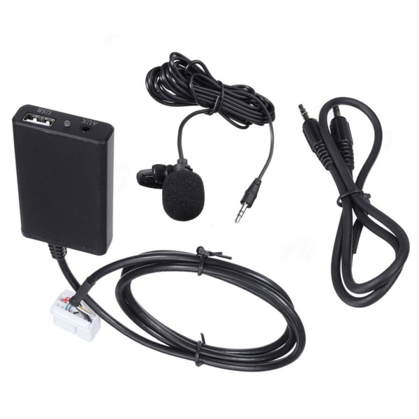 Bilstereo Radio Trådlös Bluetooth-kompatibel Adapter Gränssnittskabel Musikmottagare Modul för Honda-Accord Civic-CRV