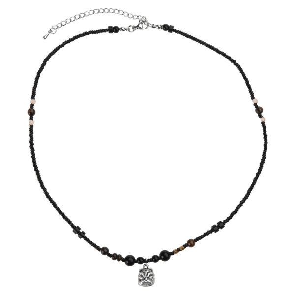 Kvinnor Män Lejon-Halsband Lucky Ovanlig Stone Bead Choker kedja på halsen pärlor