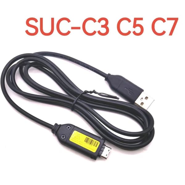 Kameror Snabb dataöverföring USB C-kabel för SUC C5 1,5 m kraftig