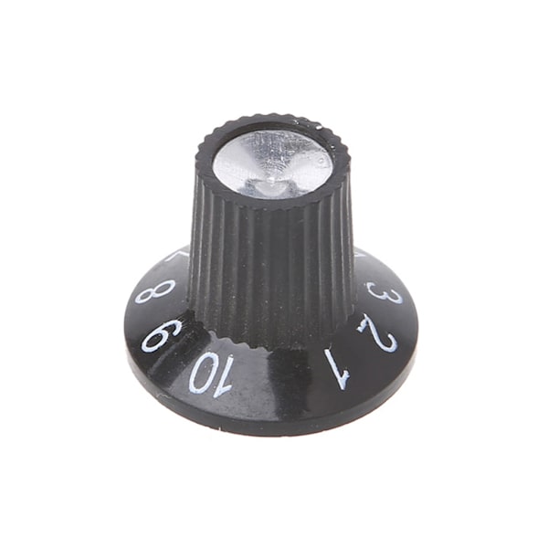 Knop Knap Guitar Forstærker AMP Volume Tone Control Knop Skørt aluminium til F