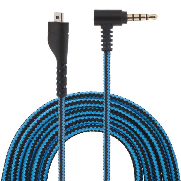 Nylon flätad kabelförlängningssladd för Arctis 3 5 7 Pro Headset flätad kabel
