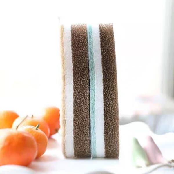 4-pack Kattsformade Svampar Absorberande, Håller Länge och Är Skonsamma