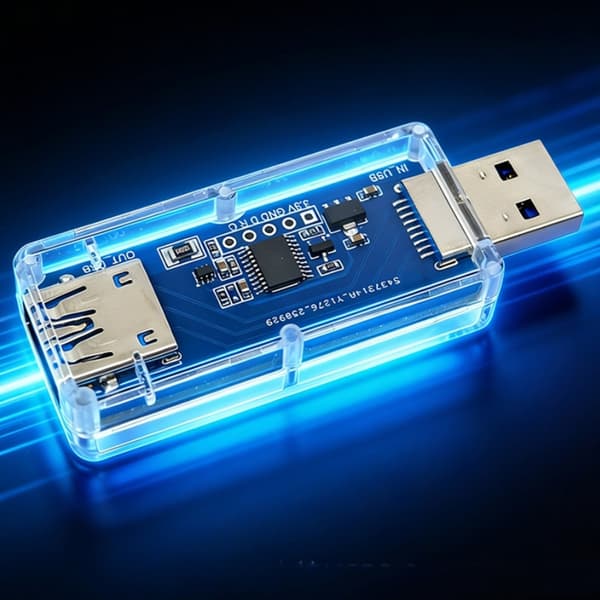 Professionel USB-strømskærm med digitalt display strømmåler tester