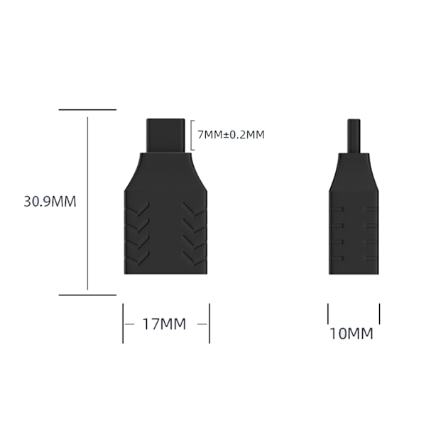USB-C OTG Adapter Type C til USB 3.0 Adapter Type C OTG Konverter Data Synkronisering
