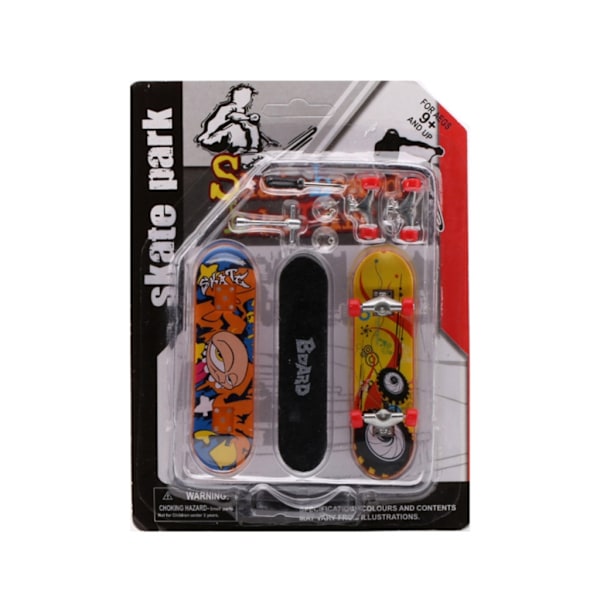 Finger Skateboards Leksak Samlarobjekt Små Gripbrädor Skateboard Pedagogisk gåva Party Favors Strumpstoppare för barn